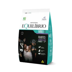 Ração Equilíbrio Para Cães Filhotes De Porte Mini Sabor Frango - 1Kg - 1 Kilo