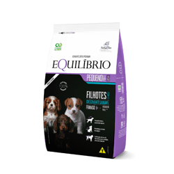 Ração Equilíbrio Sabor Frango Para Cães Filhotes Pequenos - 2,5 Kilos