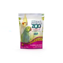 Ração Extrusada Megazoo 700G Para Calopsitas E Ring Necks - 5 Kilos