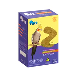 Ração Extrusada Petz Natural Para Calopsita - 1,2Kg - 1,2 Kilos