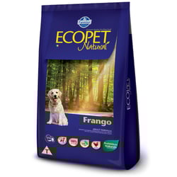 Ração Farmina Ecopet Natural Sabor Frango Para Cães Adultos - 15Kg