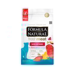 Ração Fórmula Natural Fresh Meat Para Gatos Castrados Sabor Carne - 1Kg - 1 Kilo