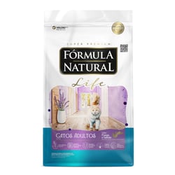 Ração Fórmula Natural Life Gatos Adultos Frango E Salmão - 1Kg - 1 Kilo