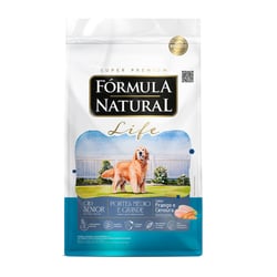 Ração Fórmula Natural Life Para Cães Sênior De Raças Médias E Grandes - 15Kg