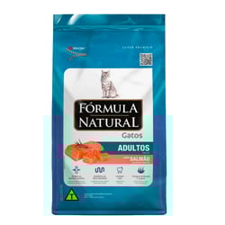 Ração Fórmula Natural Super Premium Gatos Castrados Adultos Salmão 7Kg - 1 Unidade
