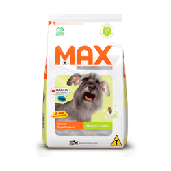 Ração Frango E Arroz Max Para Cães Sênior De Raças Pequenas - 3Kg - 3 Kilos