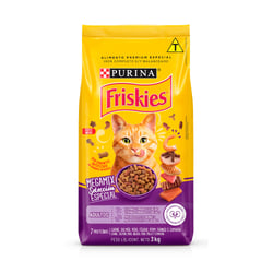 Ração Friskies Megamix Para Gatos Adultos - Diet - 3 Kilos