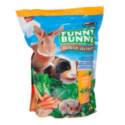 Ração Funny Bunny Delícias Da Horta Supra - 500G - 500 Gramas