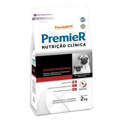 Ração Gastrointestinal Premier Para Cães De Raças Pequenas - 2Kg - 2 Kilos