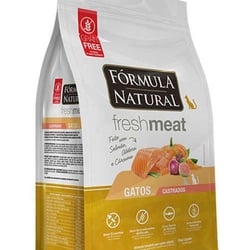 Ração Gatos Castrados Salmão Fórmula Natural 7Kg - 7 Kilos