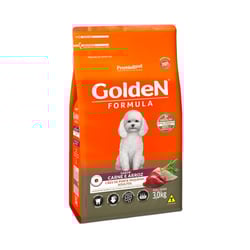 Ração Golden Carne & Arroz Mini Bits Para Cães Adultos - 3Kg - 3 Kilos