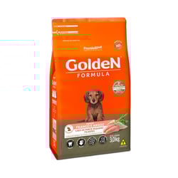 Ração Golden Formula Filhotes Porte Pequeno Sabor Frango E Arroz 3Kg - 1 Unidade - 3 Kilos