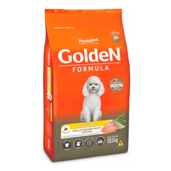 Ração Golden Fórmula Para Cães Adultos De Porte Pequeno Sabor Peru E Arroz - 1Kg - 1 Kilo