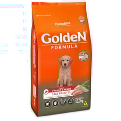 Ração Golden Formula Para Cães Filhotes Sabor Frango E Arroz - 15Kg - 15 Kilos