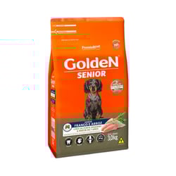 Ração Golden Fórmula Sênior Frango E Arroz Para Cães De Porte Pequeno - 3Kg - 3 Kilos