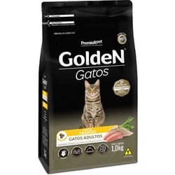 Ração Golden Frango Para Gatos Adultos - 1Kg - 1 Kilo