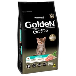Ração Golden Gatos Filhotes Sabor Frango - 10,1Kg - 10,1 Kilos