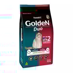 Ração Golden Para Gatos Adultos Duo Cordeiro E Salmão 3Kg