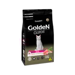 Ração Golden Premier Para Gatos Adultos Castrados Sabor Peixe - 1Kg - 1 Kilo
