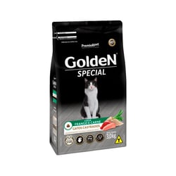 Ração Golden Special Gatos Adultos Castrados Frango E Carne 3Kg - 3 Kilos