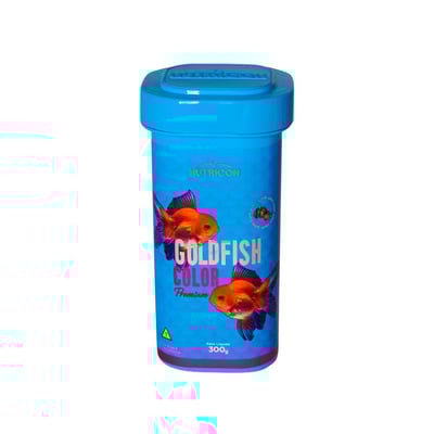 Ração Goldfish Color Nutricon - Para Peixes - 300 Gramas