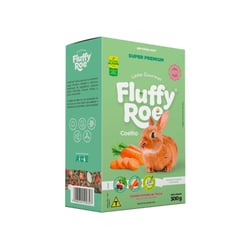 Ração Gourmet Fluffy Roe 300G Para Coelhos