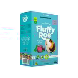 Ração Gourmet Fluffy Roe 300G Para Porquinho Da Índia