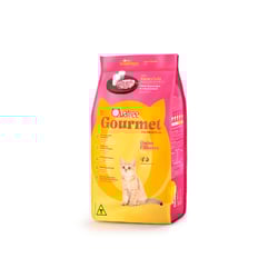 Ração Gourmet Quatree Para Gatos Filhotes Sabor Carne E Leite - 1Kg - 1 Kilo