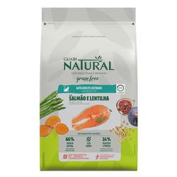 Ração Grain Free Guabi Natural Salmão E Lentilha Para Gatos Castrados - 7,5Kg - 7,5 Kilos