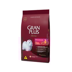 Ração Gran Plus Carne E Arroz Para Cães Adultos Porte Mini - 15Kg - 15 Kilos
