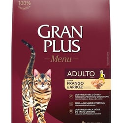 Ração Gran Plus Frango E Arroz Para Gatos Adultos - 10,1Kg - 10,1 Kilos