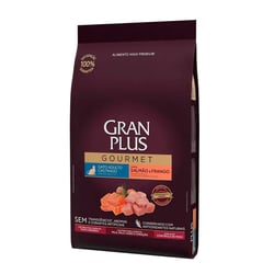 Ração Gran Plus Gourmet Para Gatos Castrados Salmão E Frango - 10,1Kg (10X1Kg) - 10/1kg*