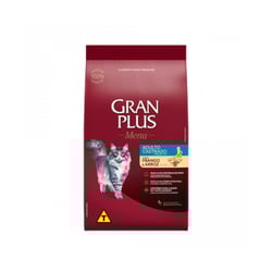 Ração Gran Plus Para Gatos Castrados Sabor Frango - 3Kg - 3 Kilos