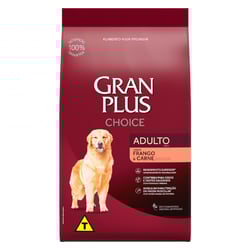 Ração Granplus Choice Para Cães Adultos Frango E Carne - 10,1Kg - 10,1 Kilos