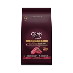 Ração Granplus Gourmet Ovelha E Arroz Para Cães Adultos De Médio E Grande Porte - 15Kg - 3 Kilos