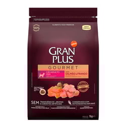 Ração Granplus Gourmet Para Cães Adultos Mini - Salmão E Frango 1Kg - 1 Kilo