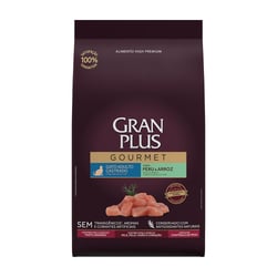 Ração Granplus Gourmet Para Gatos Adultos Castrados Peru E Arroz - 3Kg - 1 Kilo