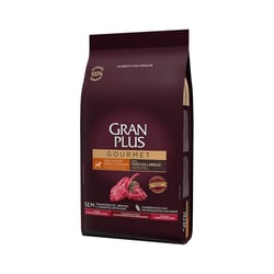 Ração Granplus Gourmet Sabor Ovelha E Arroz 15Kg Para Cães Filhotes De Porte Médio E Grande - 15 Kilos