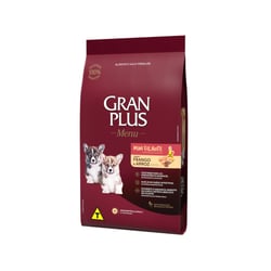 Ração Granplus Menu Sabor Frango E Arroz Para Cães Filhotes De Porte Mini - 10,1 Kilos