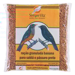 Racao Granulada Para Sabia E Passaro Preto Sempre Vita 500G