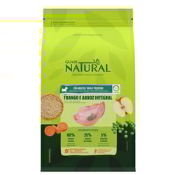 Ração Guabi Natural Adulto Para Cães Mini E Pequenos Sabor Frango E Arroz Integral - 1Kg