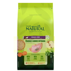 Ração Guabi Natural Frango & Arroz 20Kg Para Cães Adultos De Raças Médias - 20 Kilos