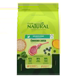 Ração Guabi Natural Gatos Adultos Castrados Cordeiro E Aveia - 1,5Kg - 1,5 Kilos
