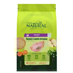 Ração Guabi Natural Gatos Adultos Frango E Arroz Integral - 1,5Kg - 1,5 Kilos