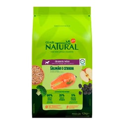 Ração Guabi Natural Para Cães Adultos Raças Médias Salmão E Cevada - 12Kg