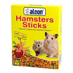 Ração Hamster Sticks Alcon 175G - 1 Unidade