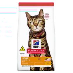 Racao Hill S Science Diet Gatos Adultos Light 3Kg