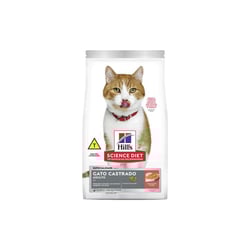 Ração Hill'S Para Gatos Adultos Castrados Salmão - 1Kg