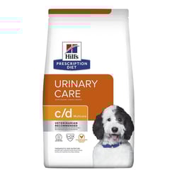 Ração Hill'S Prescription Diet C/D Multicare Cuidado Urinário Para Cães Adultos Com Doenças Urinárias - 3,8Kg. - 3,8 Kilos