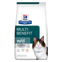 Ração Hill'S Prescription Diet W/D Para Gatos - 1,8Kg